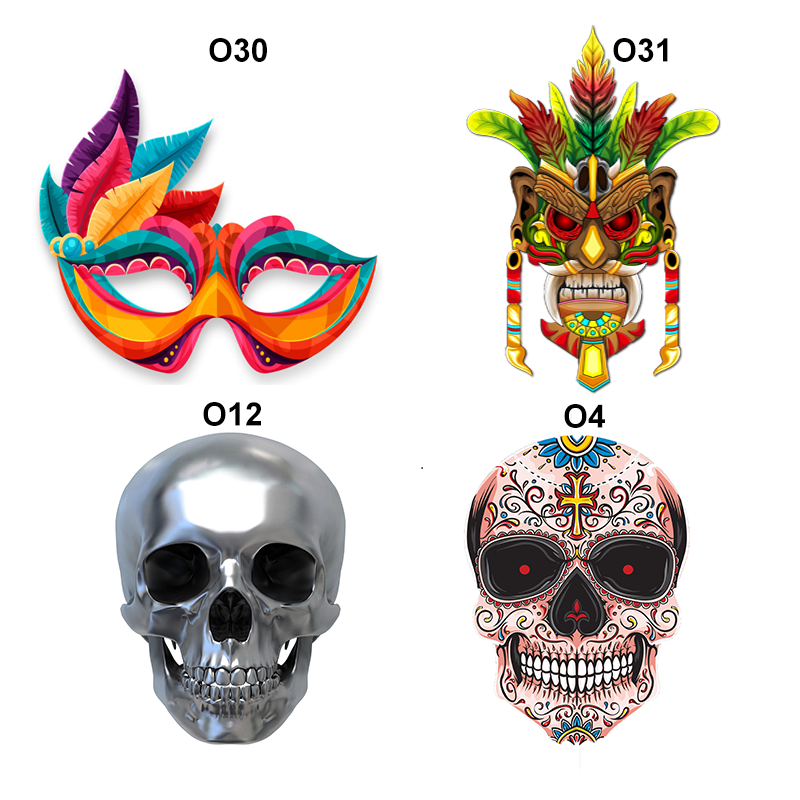 SKULL AND MASKS O